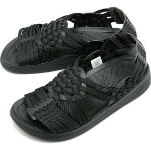 マリブサンダルズ MALIBU SANDALS サンダル キャニオン MS060020 SS24 CANYON メンズ・レディース ワラチサンダル ポリエステル×ヴィーガンレザー BLACK BLACK｜mischief