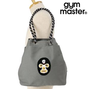 ジムマスター GYM MASTER サガラ刺繍キャンバストート G321788-04 SU24 メンズ・レディース 鞄 トートバッグ チャコール｜mischief