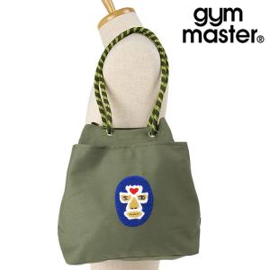 ジムマスター GYM MASTER サガラ刺繍キャンバストート G321788-46 SU24 メンズ・レディース 鞄 トートバッグ オリーブ｜ミスチーフ