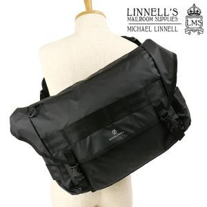 マイケルリンネル MICHAEL LINNELL メッセンジャーバッグ MLAC-26 SS24 15L MESSENGERBAG メンズ・レディース 鞄 ショルダーバッグ Black｜mischief