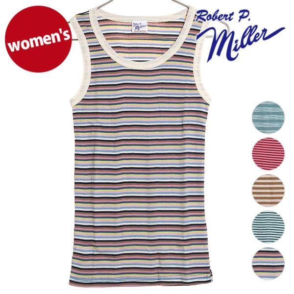 ロバートピーミラー Robert P. Miller パネルリブド タンクトップ 808C Pane...