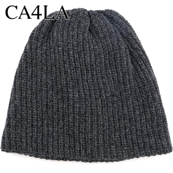 カシラ CA4LA ニットキャップ ONM01853 FW24 ECO CAPE LILY 3 メン...