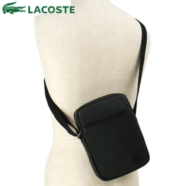 ラコステ LACOSTE メンズクラシック スリムバーティカルカメラバッグ NH4422HC-000...