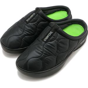 6か月保証 ウーフォス OOFOS リカバリーサンダル ウィメンズ ウークージー サーモ ミュール 2000860052242 疲労回復サンダル モックシューズ BLACK 正規取扱店