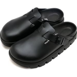 【箱付き・極美品】BIRKENSTOCK ボストン　厚底 クロッグサンダル 26 ビルケンシュトック ボストン パピリオ サンダル 厚底 PAP チャンキー