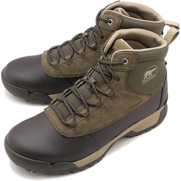 ソレル SOREL スニーカー バクストン ライトレースプラス ウォータープルーフ NM5166-2...