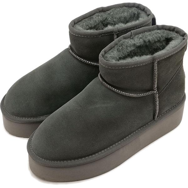 エミュ オーストラリア EMU Australia ムートンブーツ プラットフォーム マイクロ ウー...