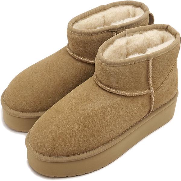 エミュ オーストラリア EMU Australia ムートンブーツ プラットフォーム マイクロ ウー...