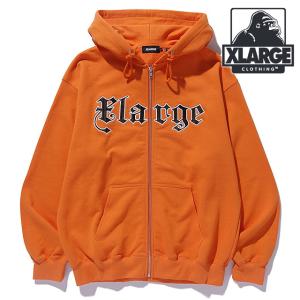 XLARGE（エクストラ ラージ） ピグメントダイ エンボスロゴ ジップ
