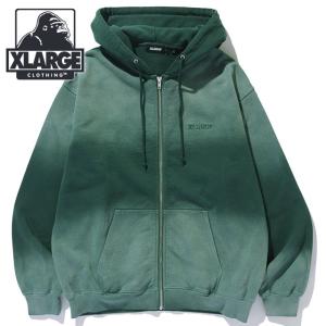 XLARGEジップアップパーカー XLARGE パーカー SLANTED OG ZIP HOODED SWEATSHIRT メンズ
