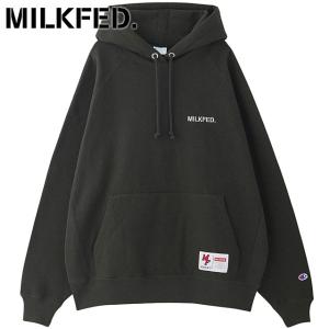 MILKFED. ミルクフェド ロゴビッグスウェットトップ