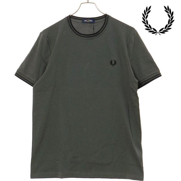 フレッドペリー FRED PERRY ツイン ティップド Tシャツ M1588-U70 SS25 T...