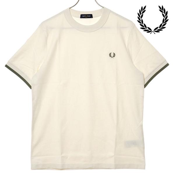 フレッドペリー FRED PERRY ティップド カフ ピケシャツ M4654-760 SS25Q2...