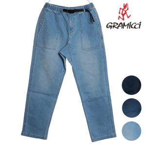 グラミチ Gramicci ストレッチデニム ルーズテーパードリッジパンツ G5SU-P083 STRETCH DENIM LOOSE TAPERED RIDGE PANT メンズ ルーズシルエット 正規取扱店｜mischief