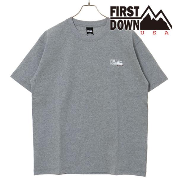 ファーストダウン FIRST DOWN ロゴ ショートスリーブTシャツ F801042-08 SS2...