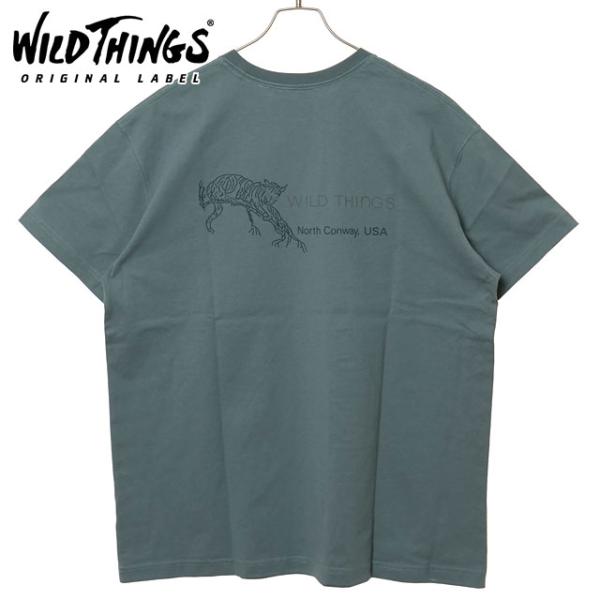 ワイルドシングス WILD THINGS アーカイブTシャツ ワイルドキャット WT25067SK ...