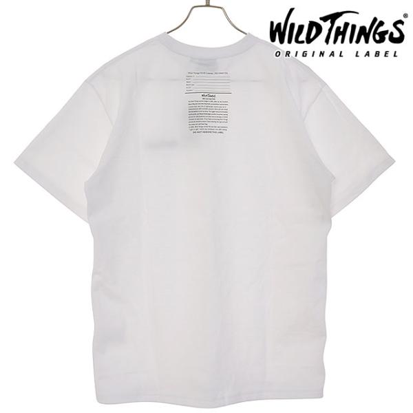 ワイルドシングス WILD THINGS アーミータグ プリントTシャツ WT25054KB SS2...