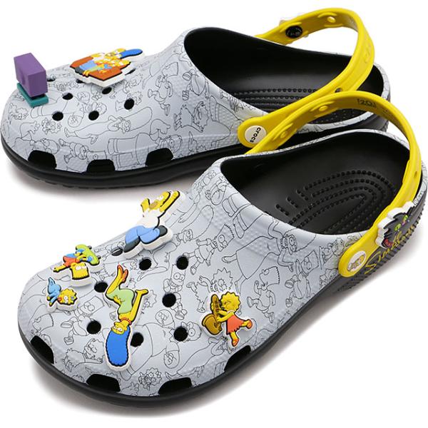 クロックス crocs サンダル シンプソンズ クラシック クロッグ 211106-90H SS25...