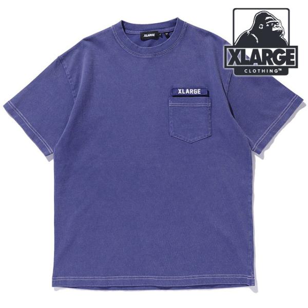 エクストララージ XLARGE ミリタリー ポケットショートスリーブTシャツ 10125201103...