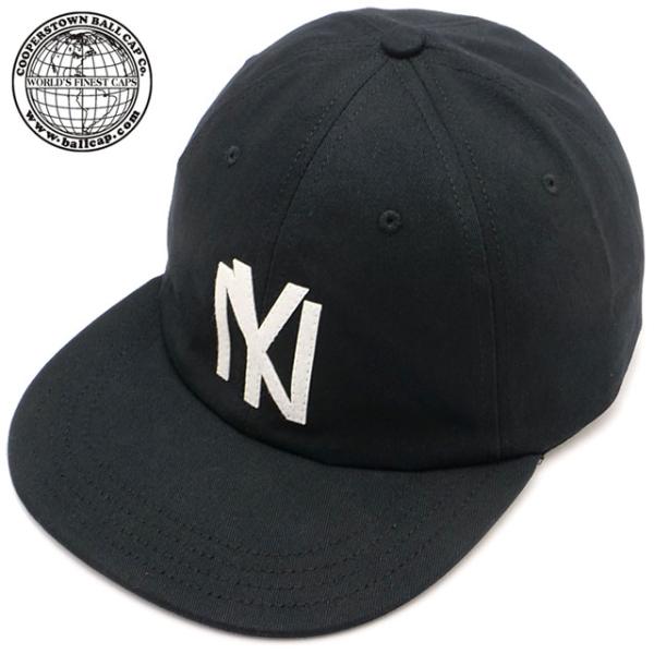 クーパーズタウンボールキャップ COOPERSTOWN BALLCAP キャップ ニューヨークブラッ...