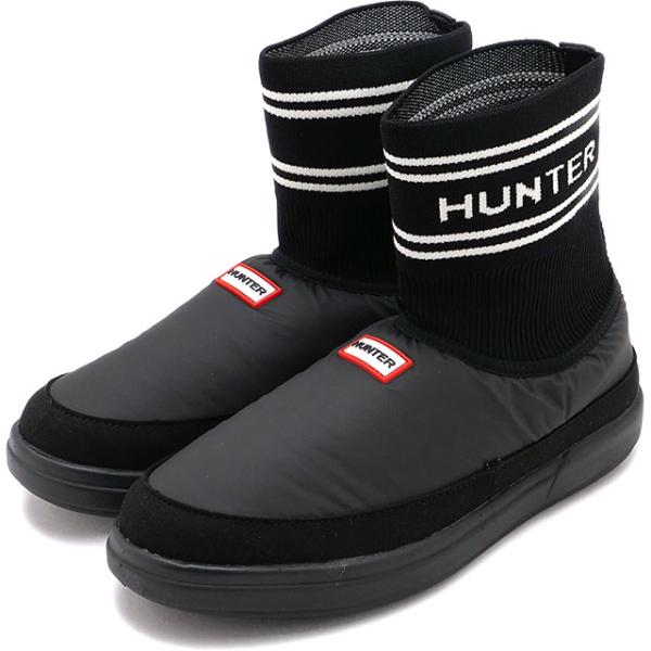 ハンター HUNTER インアウト ハンターニッティドソックスリッパ UFS7113REN-BLK ...