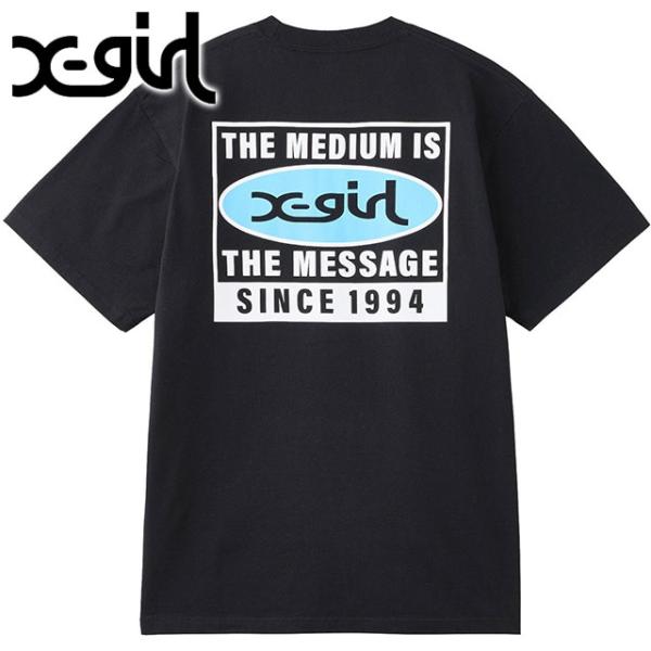 エックスガール X-girl ボックスロゴショートスリーブTシャツ 105258011001 SS2...