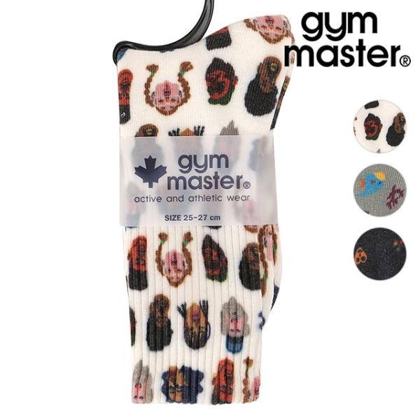 ジムマスター GYM MASTER ハッピーペイントクルーソックス G857329 FW25 メンズ...