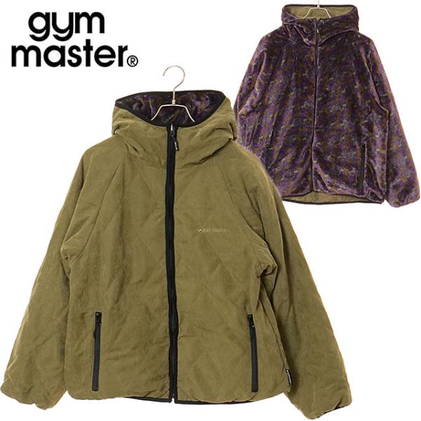 ジムマスター GYM MASTER キルト×ハッピーペイントボアRVフードJKT G621751-4...