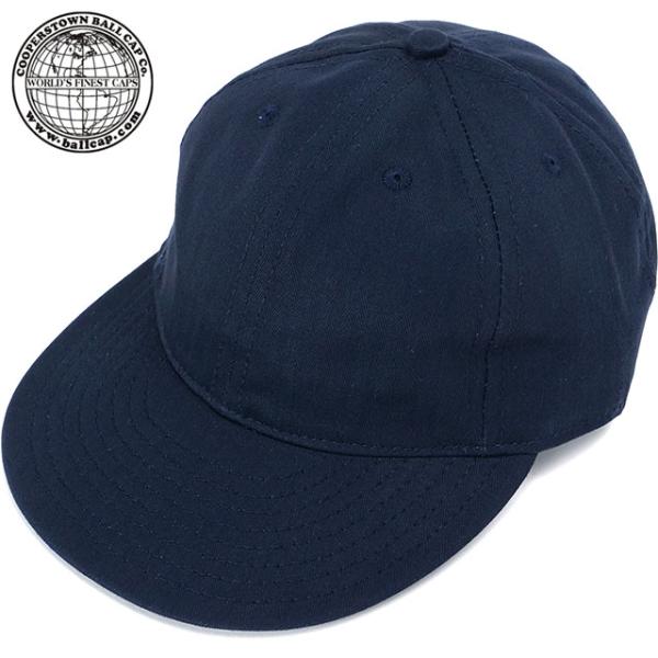 クーパーズタウンボールキャップ COOPERSTOWN BALLCAP ソリッド ヘリンボーンツイル...