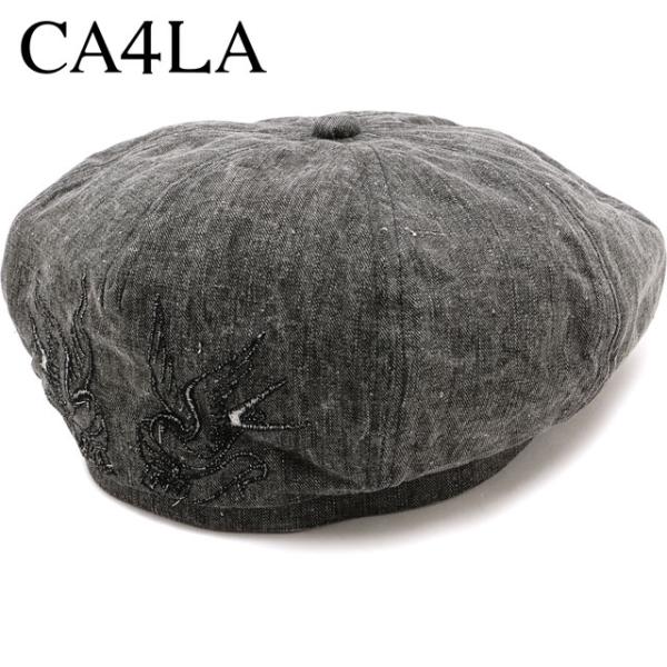 カシラ CA4LA ベレー帽 DOU02042 FW25 SWALLOW M BERET メンズ・レ...