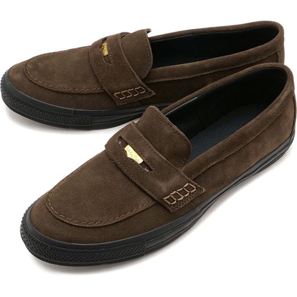 コンバース CONVERSE スニーカー オールスター コインローファー スエード 31316670...