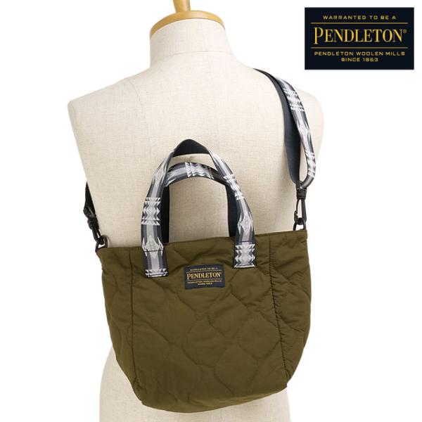 ペンドルトン PENDLETON キルティングトート PDT-000-253026 FW25 QUI...