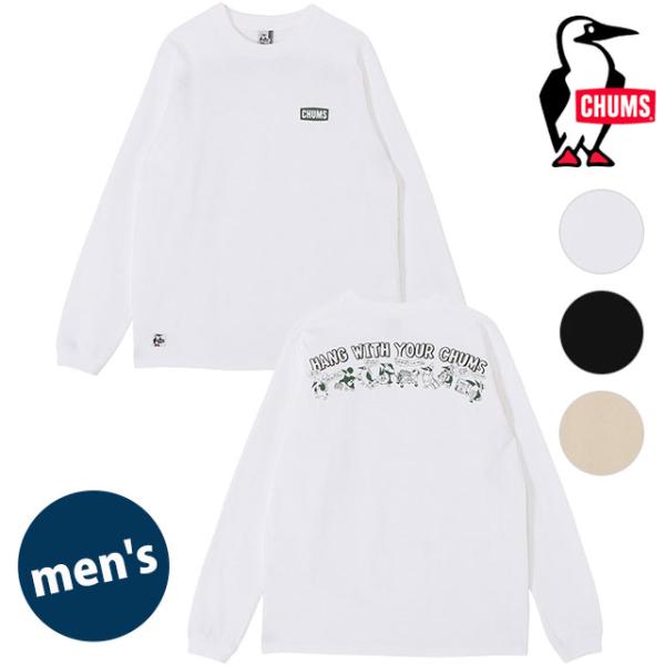 チャムス CHUMS メンズ アンチバグハンティングバグロングスリーブTシャツ CH01-2714 ...