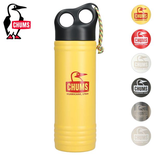 チャムス CHUMS ステンレスボトル キャンパーウェーブボトル 500ml CH62-2128 S...