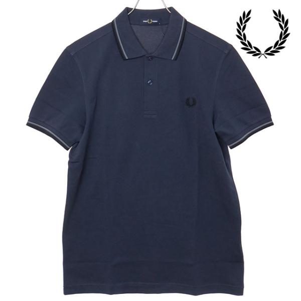 フレッドペリー FRED PERRY ツインティップド フレッドペリーシャツ M3600-01B T...