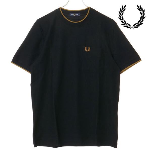 フレッドペリー FRED PERRY メンズ ポケットディテールピケTシャツ M2395-102 S...