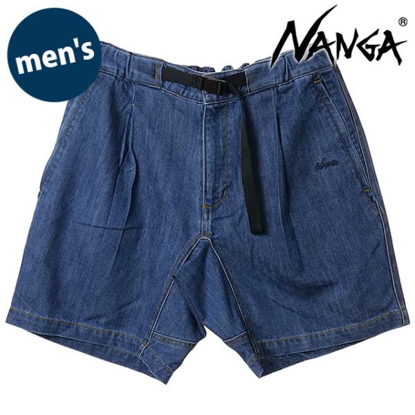 ナンガ NANGA メンズ デニムショートパンツ N2600-1E065D SS26 DENIM S...
