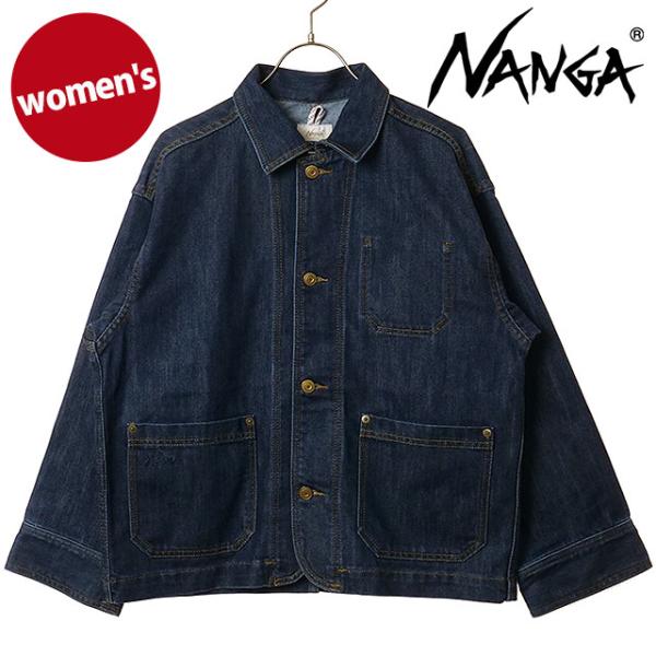 ナンガ NANGA レディース デニム ワークジャケット ウィメンズ N2601-1A035B SS...