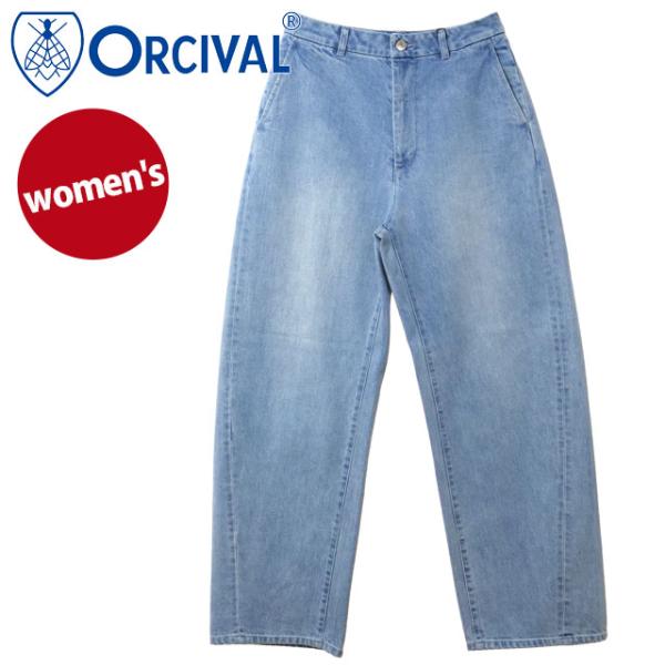オーシバル ORCIVAL レディース ワイドカーブパンツ OR-E0311-SGB SS26 WI...