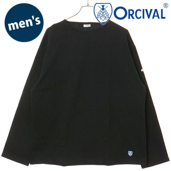 オーシバル ORCIVAL メンズ クルーネック ロングスリーブプルオーバー #B573 SS26 ...