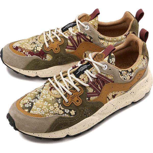 返品送料無料 フラワーマウンテン Flower MOUNTAIN スニーカー ヤマノスリー 西陣織 ...