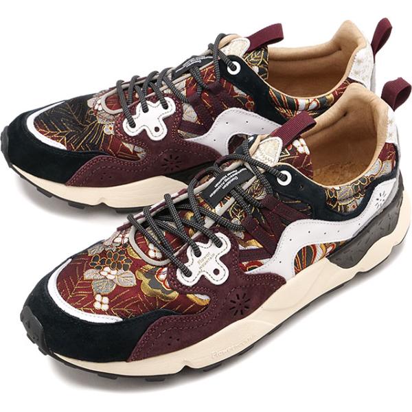 返品送料無料 フラワーマウンテン Flower MOUNTAIN スニーカー ヤマノスリー 西陣織 ...