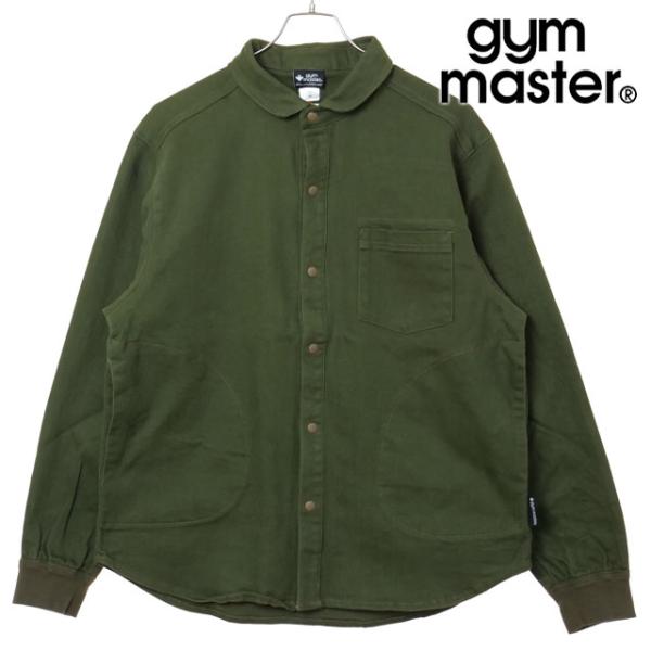 ジムマスター GYM MASTER メンズ 10ozストレッチカツラギシャツJKT G221718-...