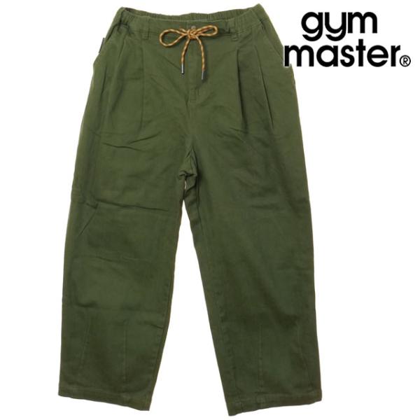 ジムマスター GYM MASTER メンズ 10ozストレッチカツラギツータックパンツ G62174...
