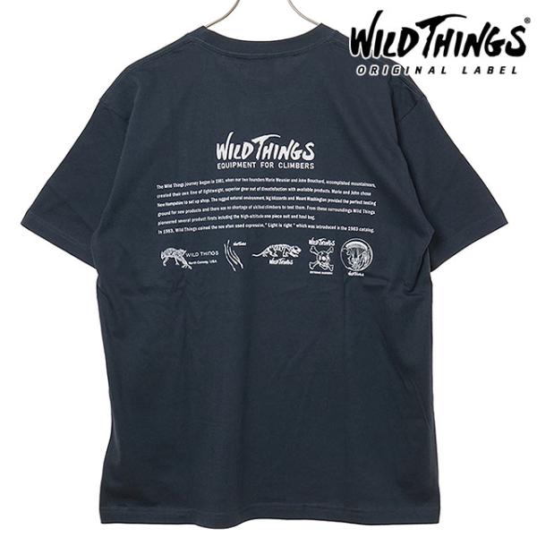 ワイルドシングス WILD THINGS メンズ オールドアイコンズTシャツ WT26057K SS...