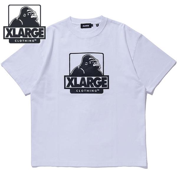 エクストララージ XLARGE メンズ OGボックス ショートスリーブTシャツ 1012620110...