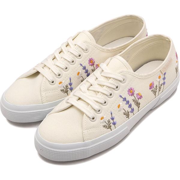 スペルガ SUPERGA スニーカー レディース フラワー エンボス レッジェーラ 6S8161ZW...