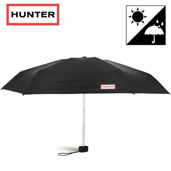 ハンター HUNTER オールウェザー ミニコンパクトアンブレラ [UAU7021UPN-BLK F...
