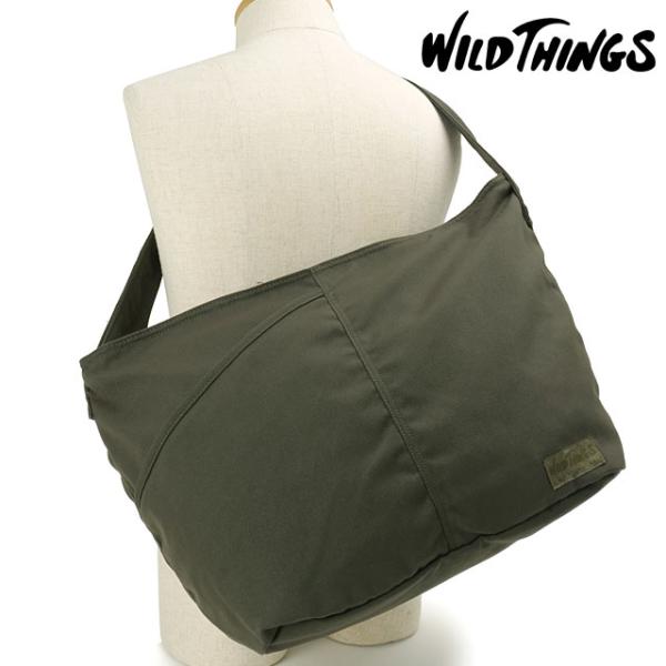 ワイルドシングス WILD THINGS ショルダーバッグ ラージ ショルダー W7022 28L ...