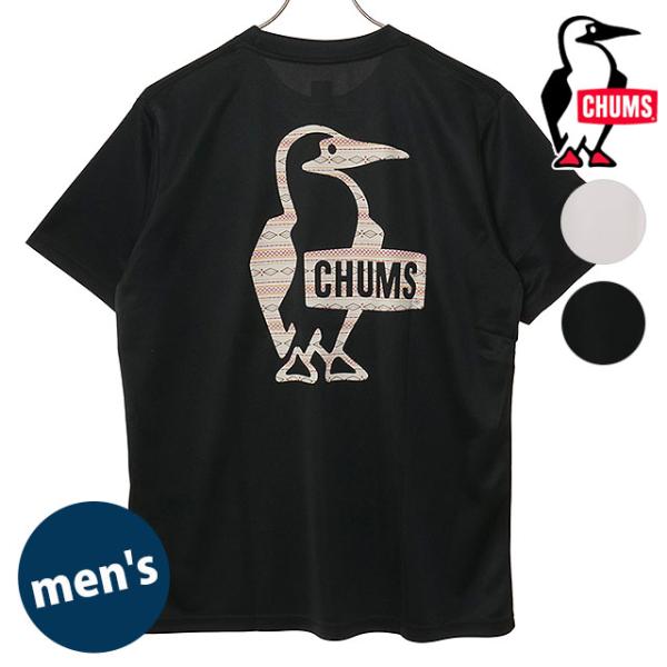 チャムス CHUMS メンズ シナワバ ブービーロゴTシャツ CH01-2930 Sinawava ...